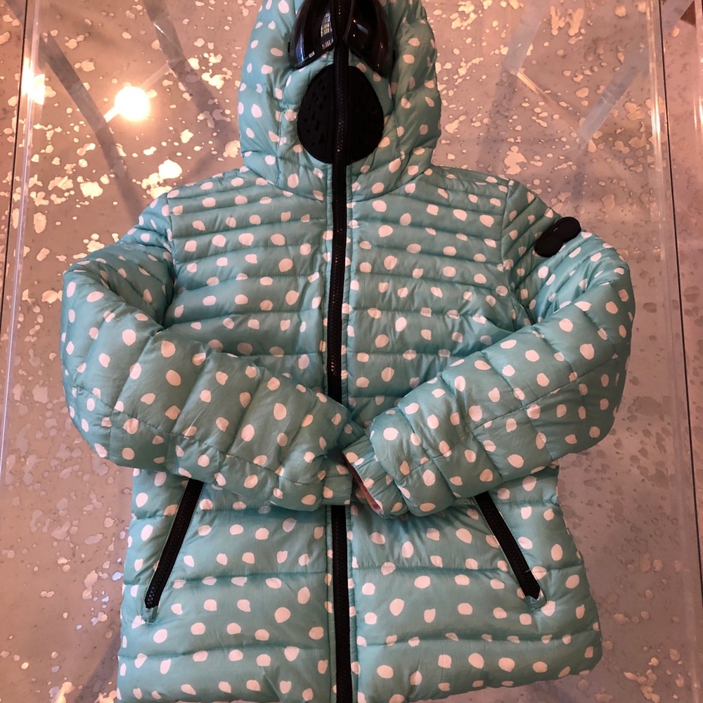 Girl’s RI size 12 reversible down puffy jacket